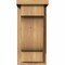 Ekena Millwork Newport Smooth Corbel w/Backplate, Western Red Cedar, 7 1/2"W x 8"D x 16"H COR08X08X16NEW01SWR - alternate 4